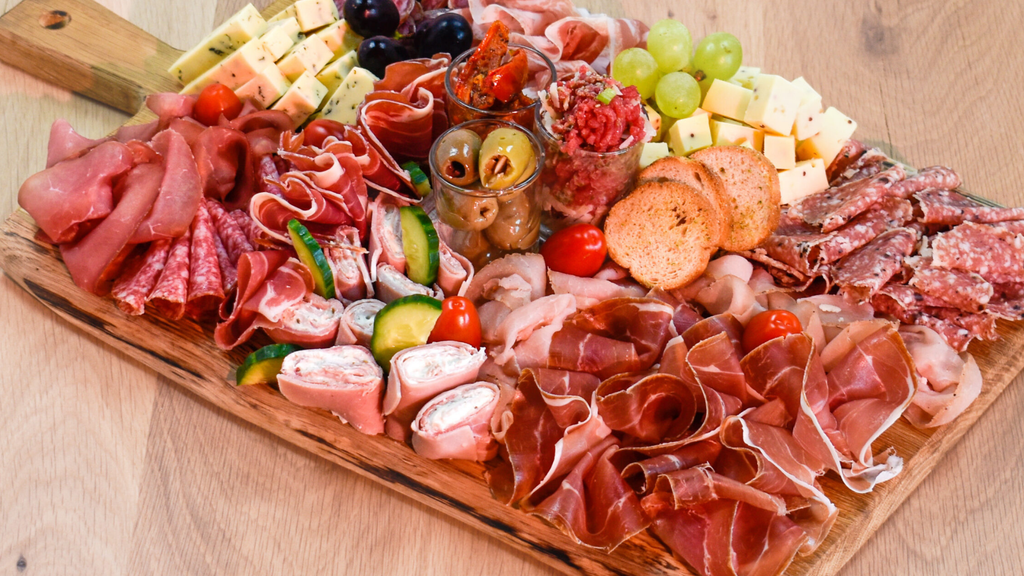 Antipasti-schotel "a la plancha"